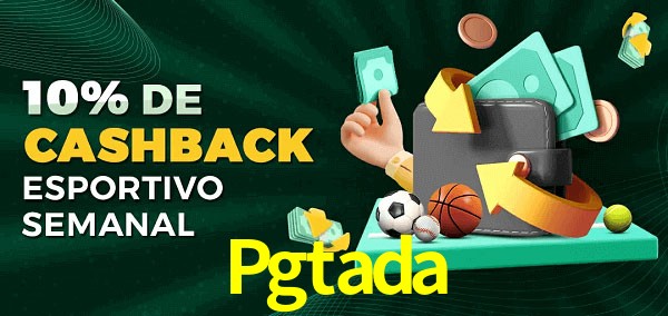 10% de bônus de cashback na Pgtada